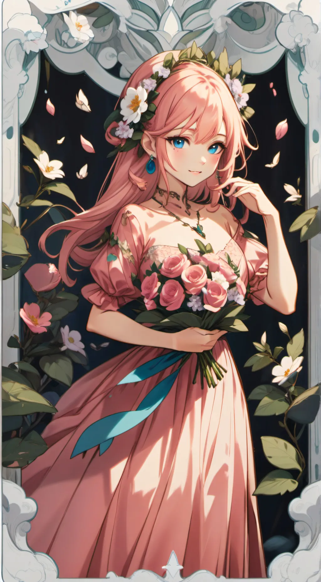 ai character: bila x blood money background