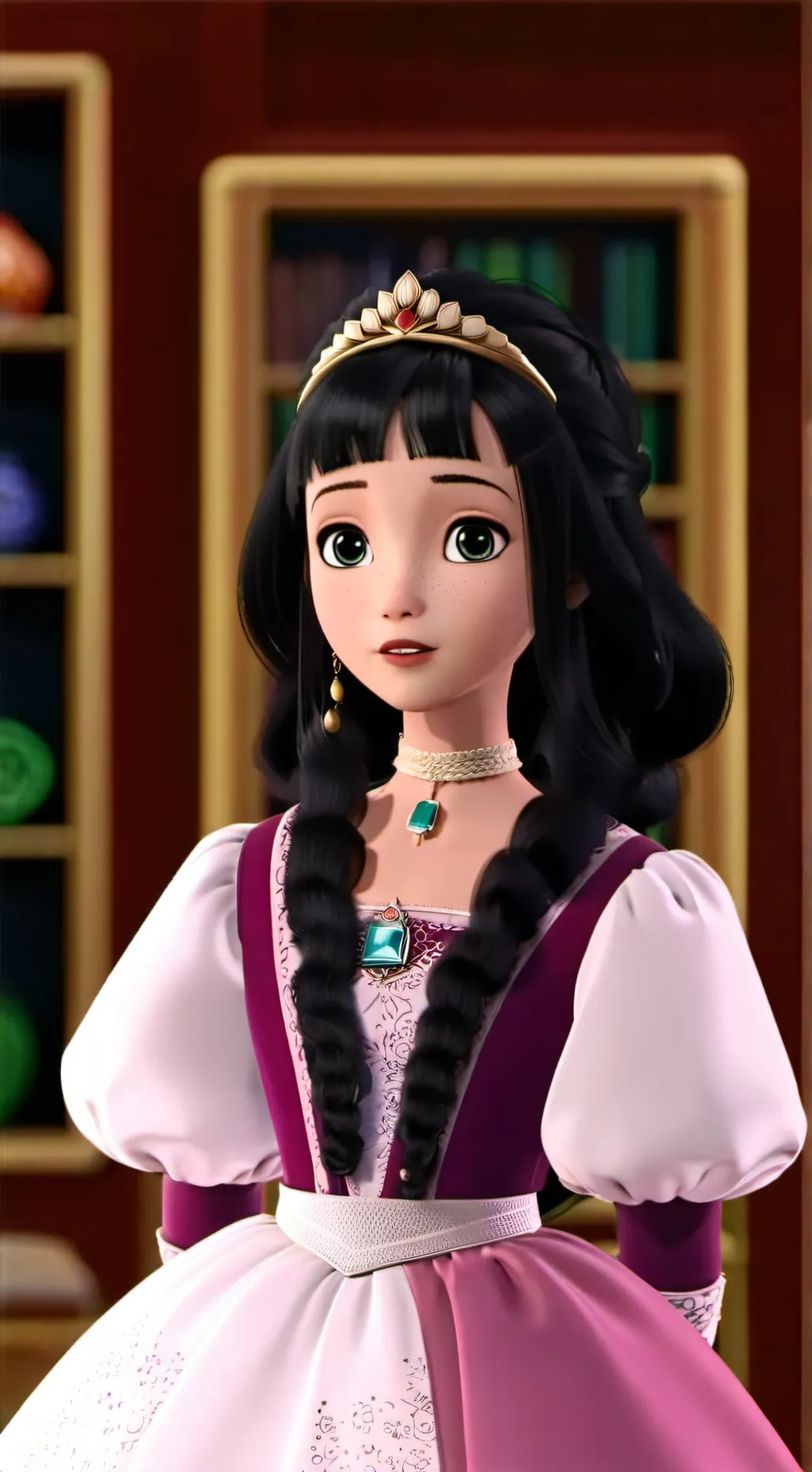 ai character: Princess Vivian background