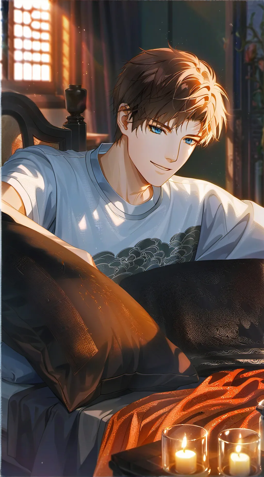 ai character: Michael  background