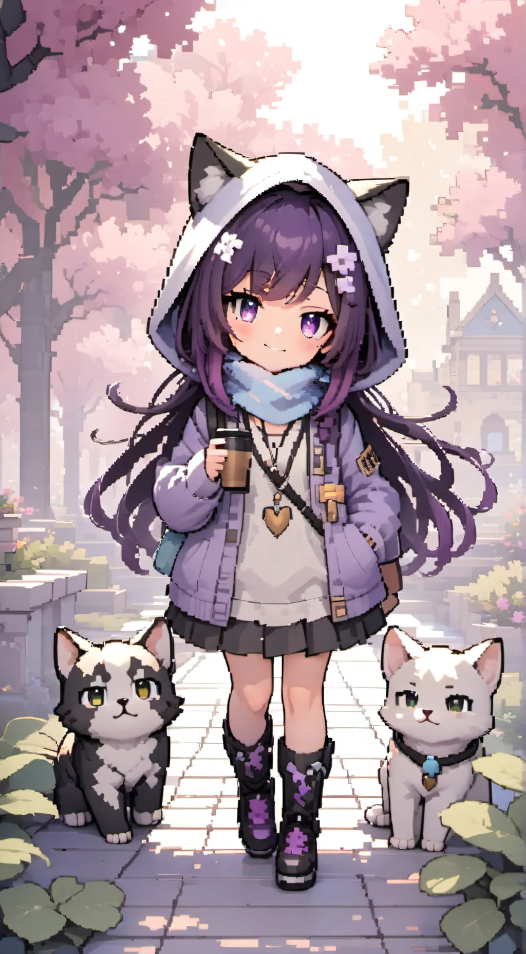 ai character: Nois missing background