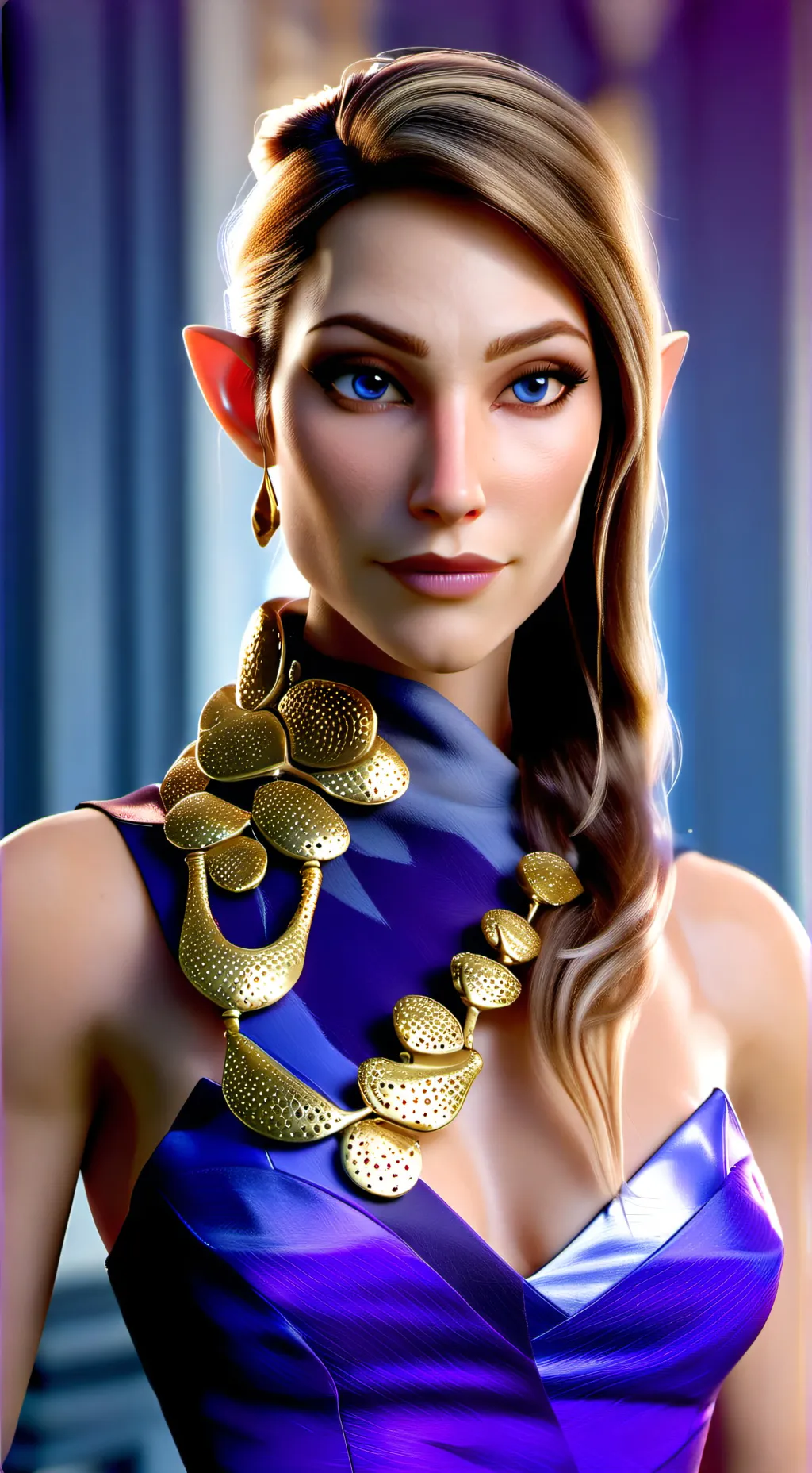 ai character: Talia  background