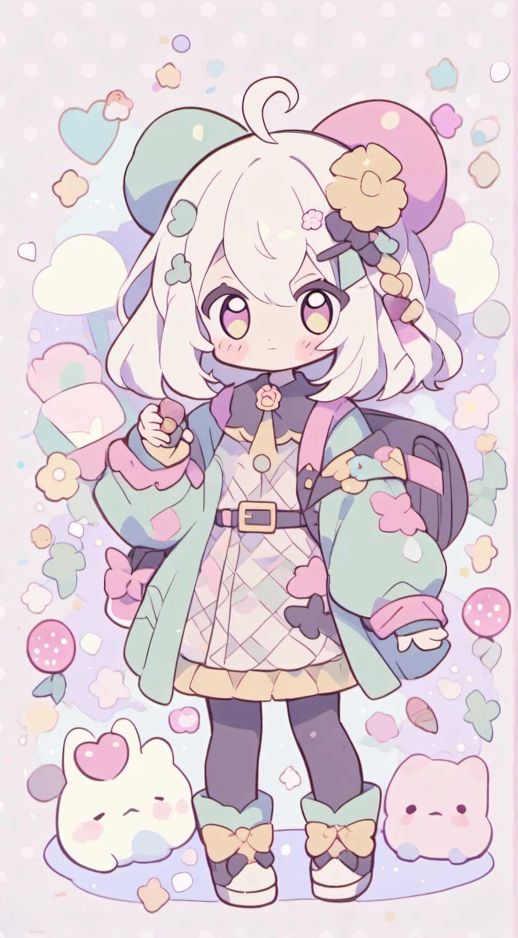 ai character: Y/n baby  background