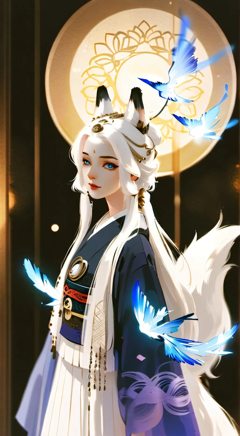 Talkie AI - Chat with kitsune branca 