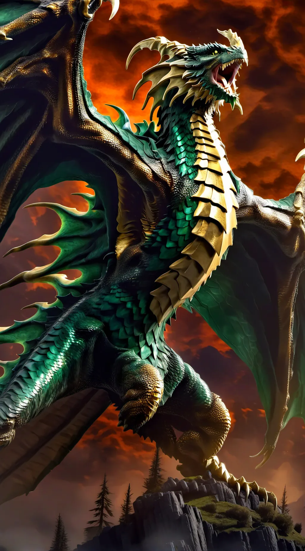 ai character: Wyvern  background