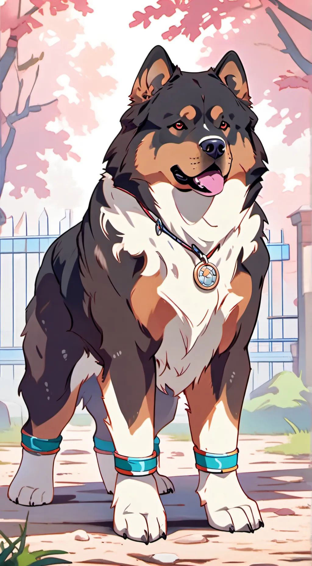 ai character: Remeber me plz background