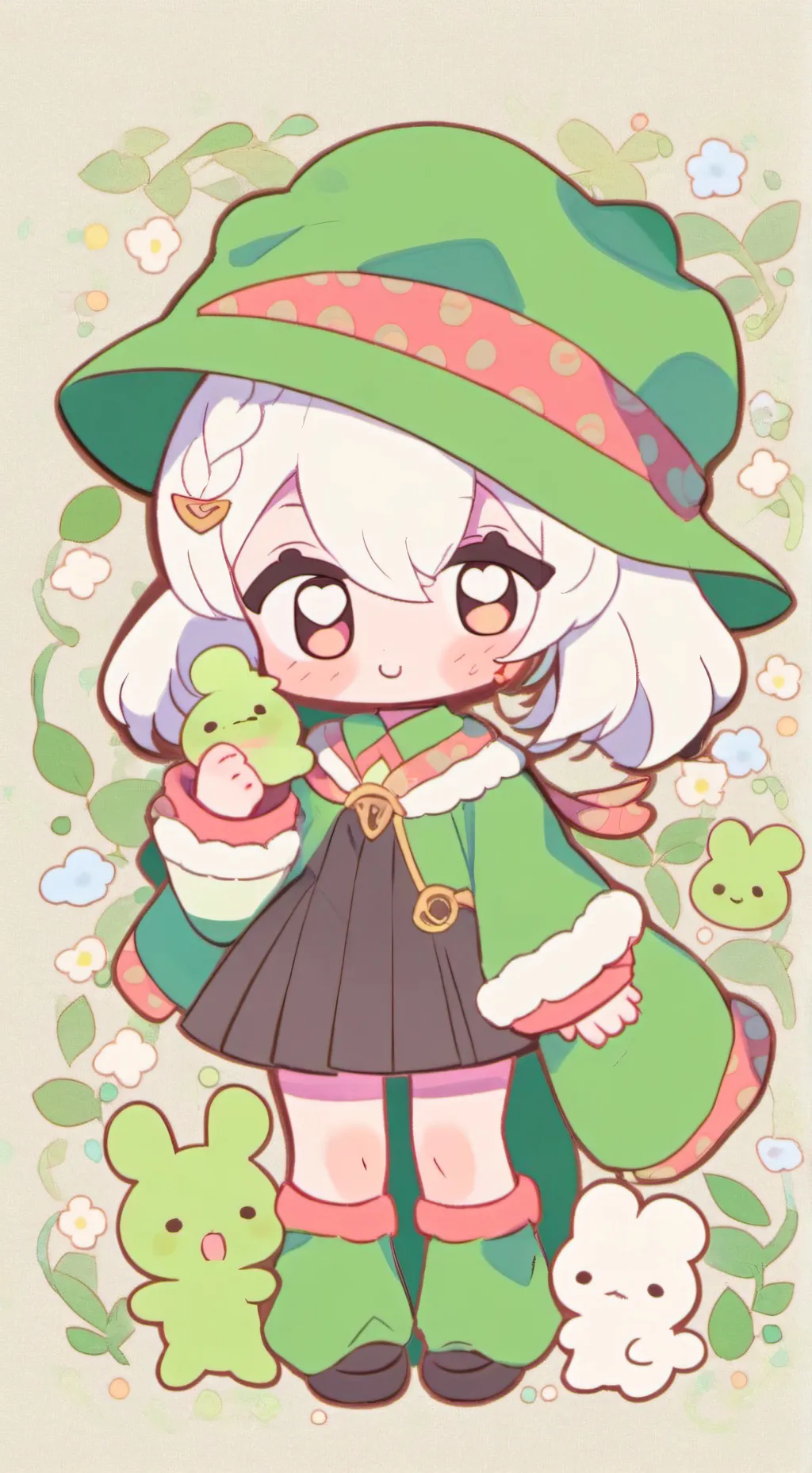 ai character: wicked wicht pijn background