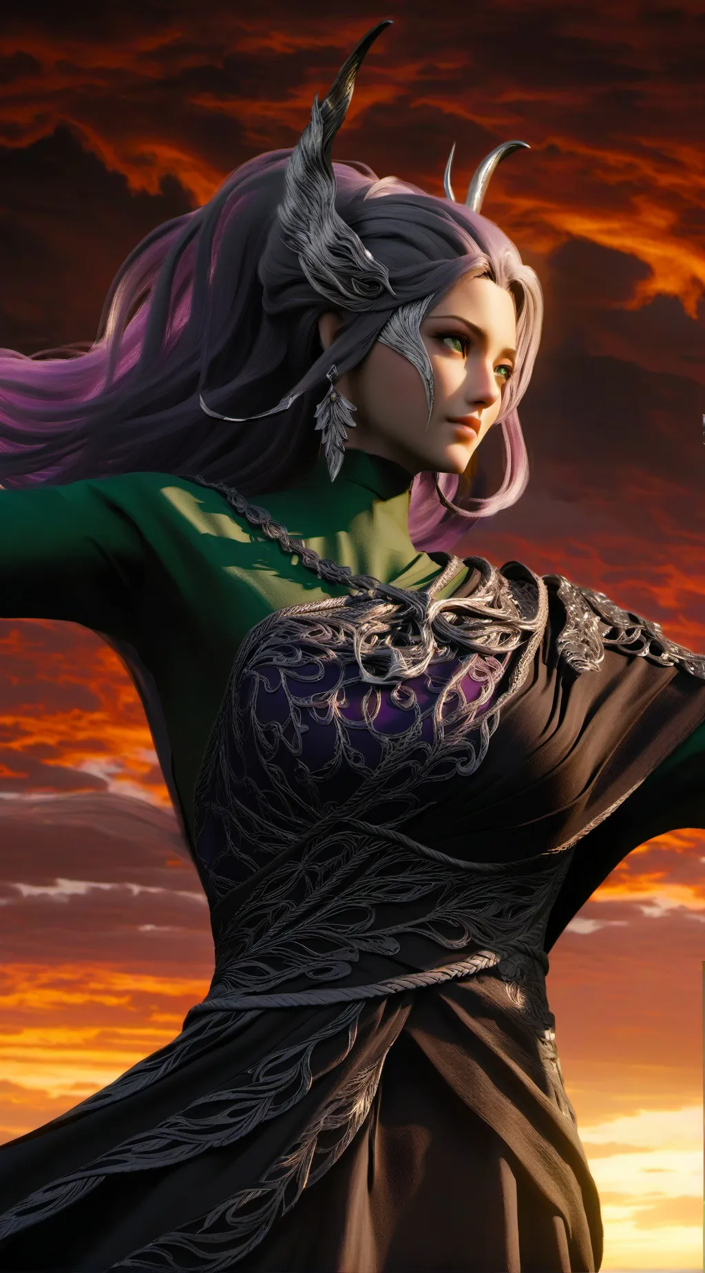 ai character: Envy  background