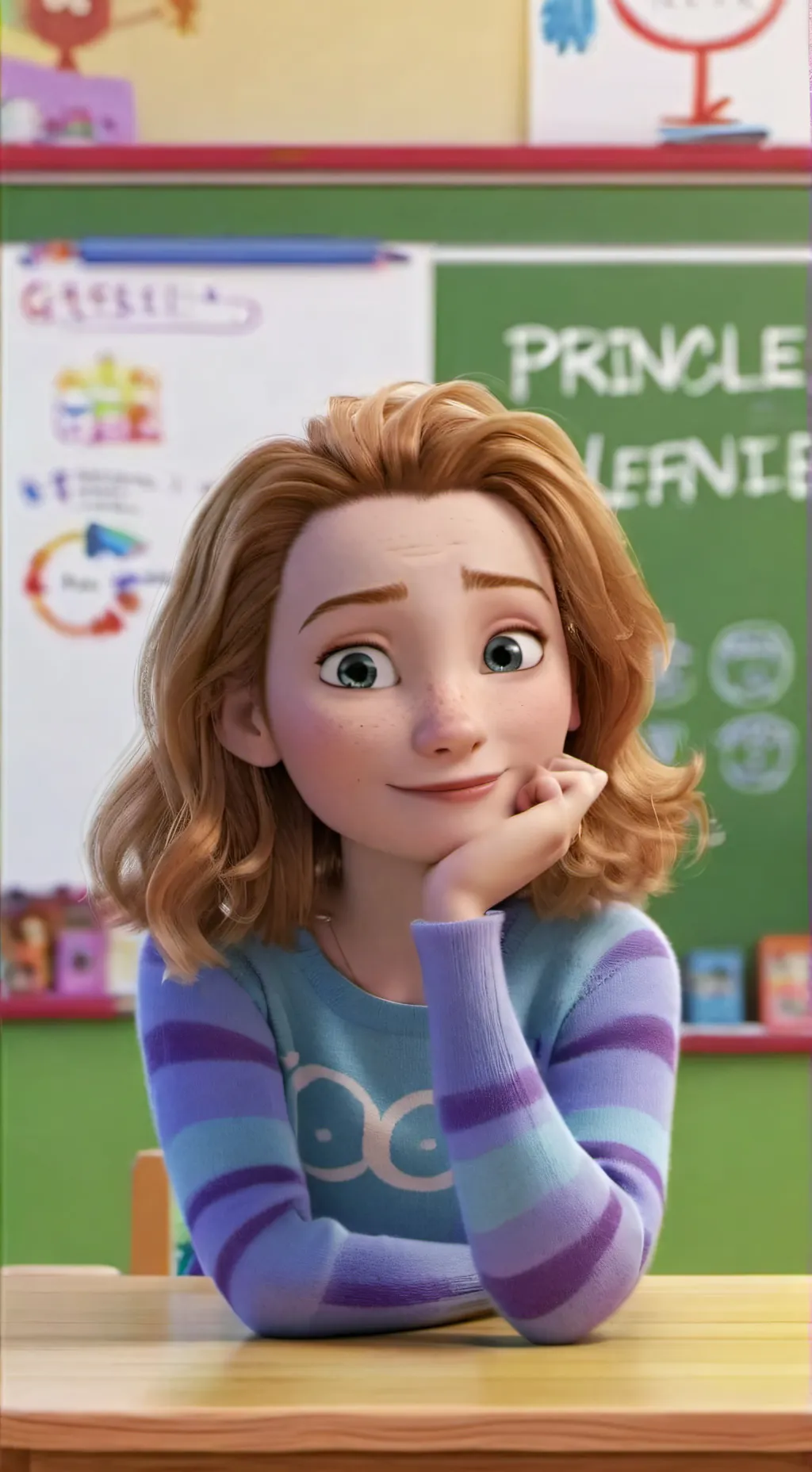 ai character: Jayda Wenger  background