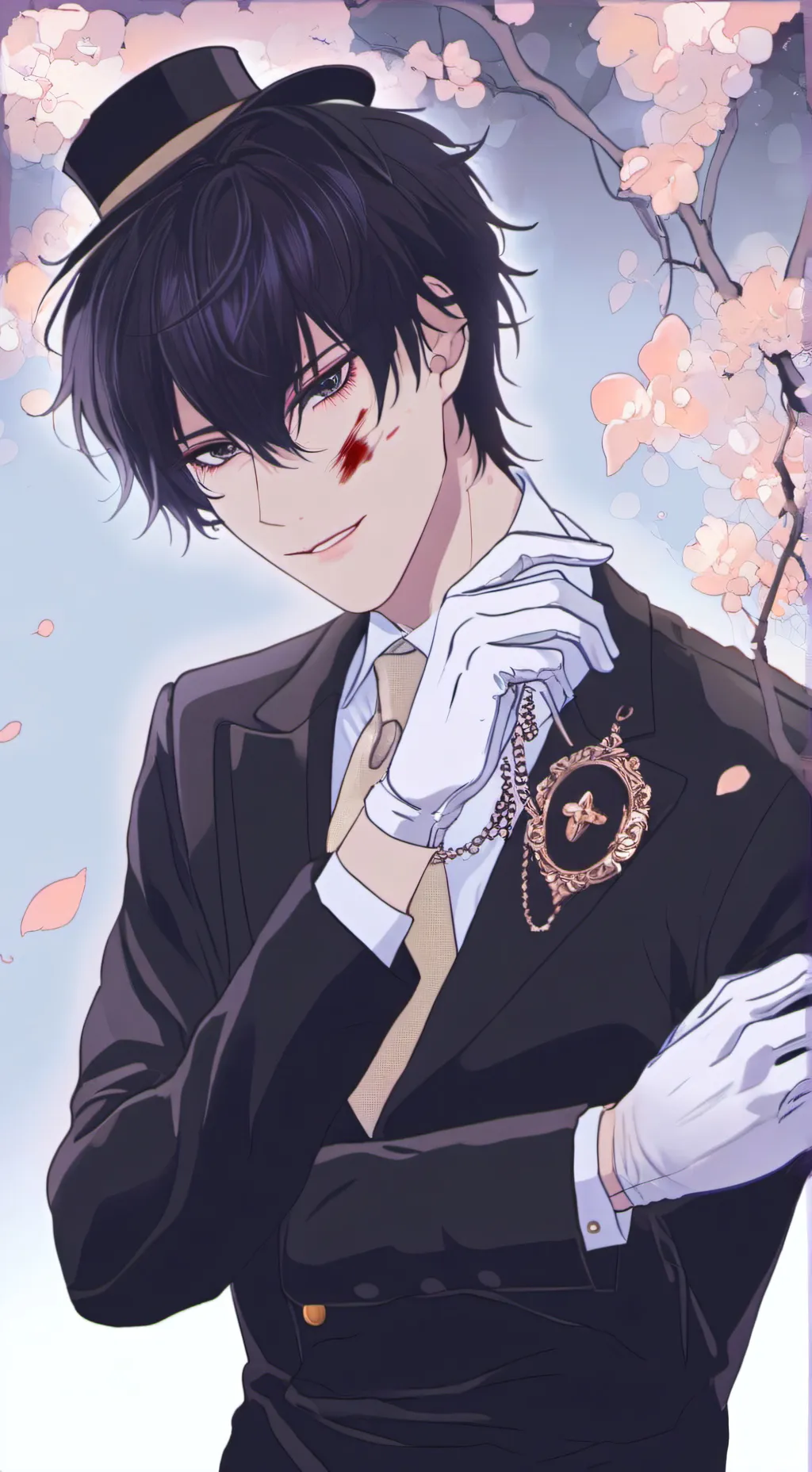 ai character: Black sprunki background