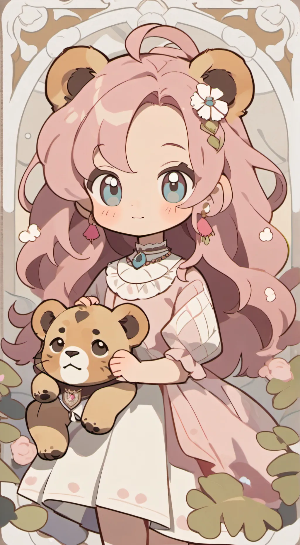 ai character: Leo background