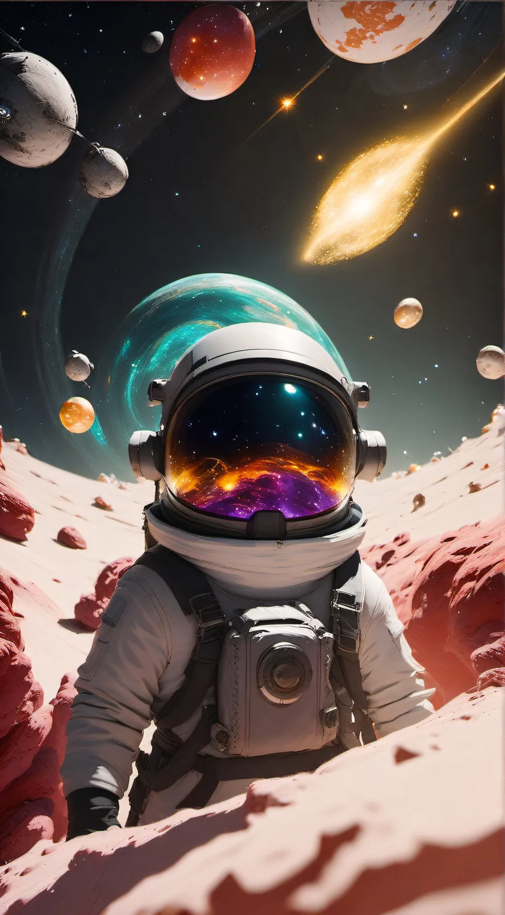 ai character: Amongus Hide n See background