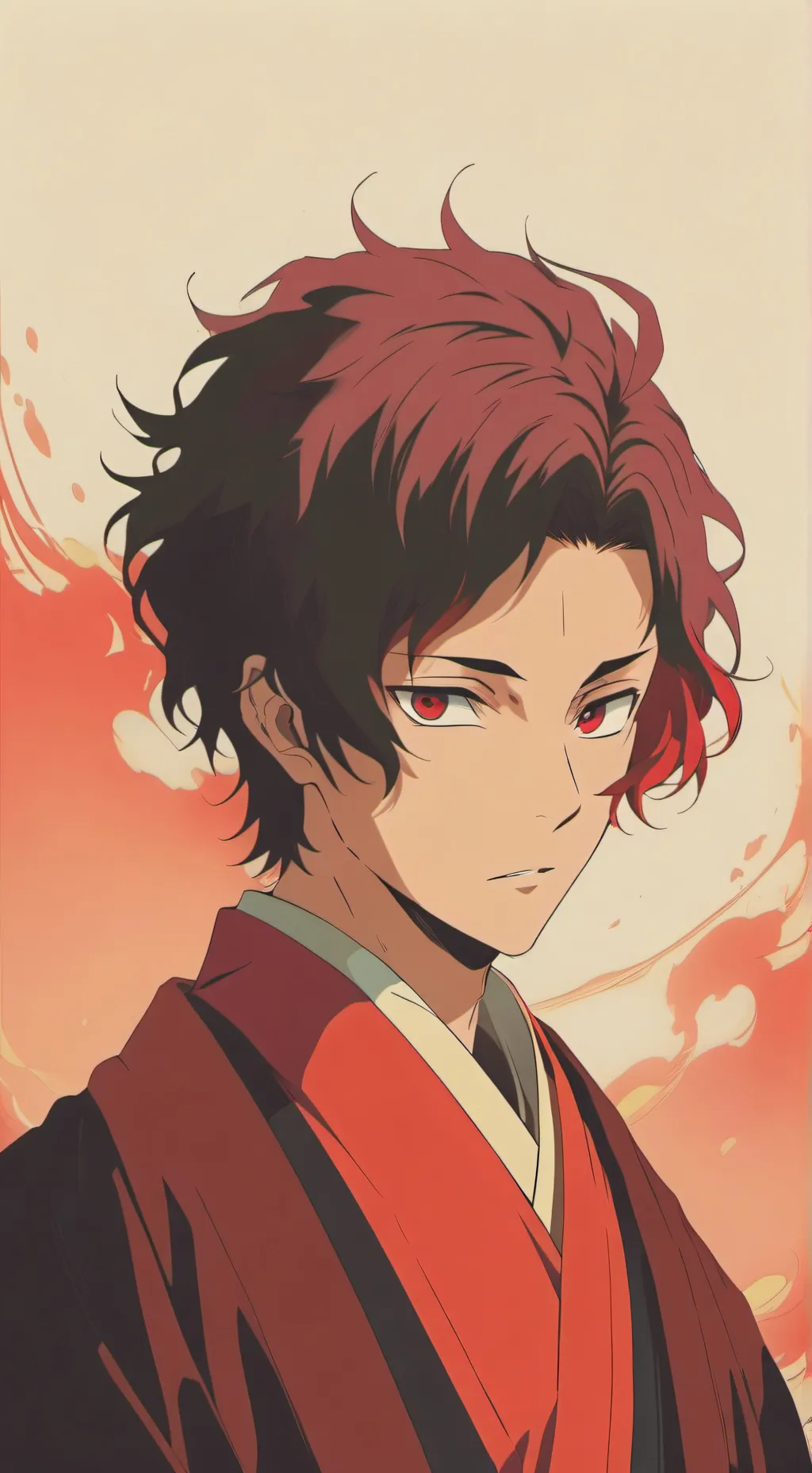 ai character: Yoriichi Tsugikumi background