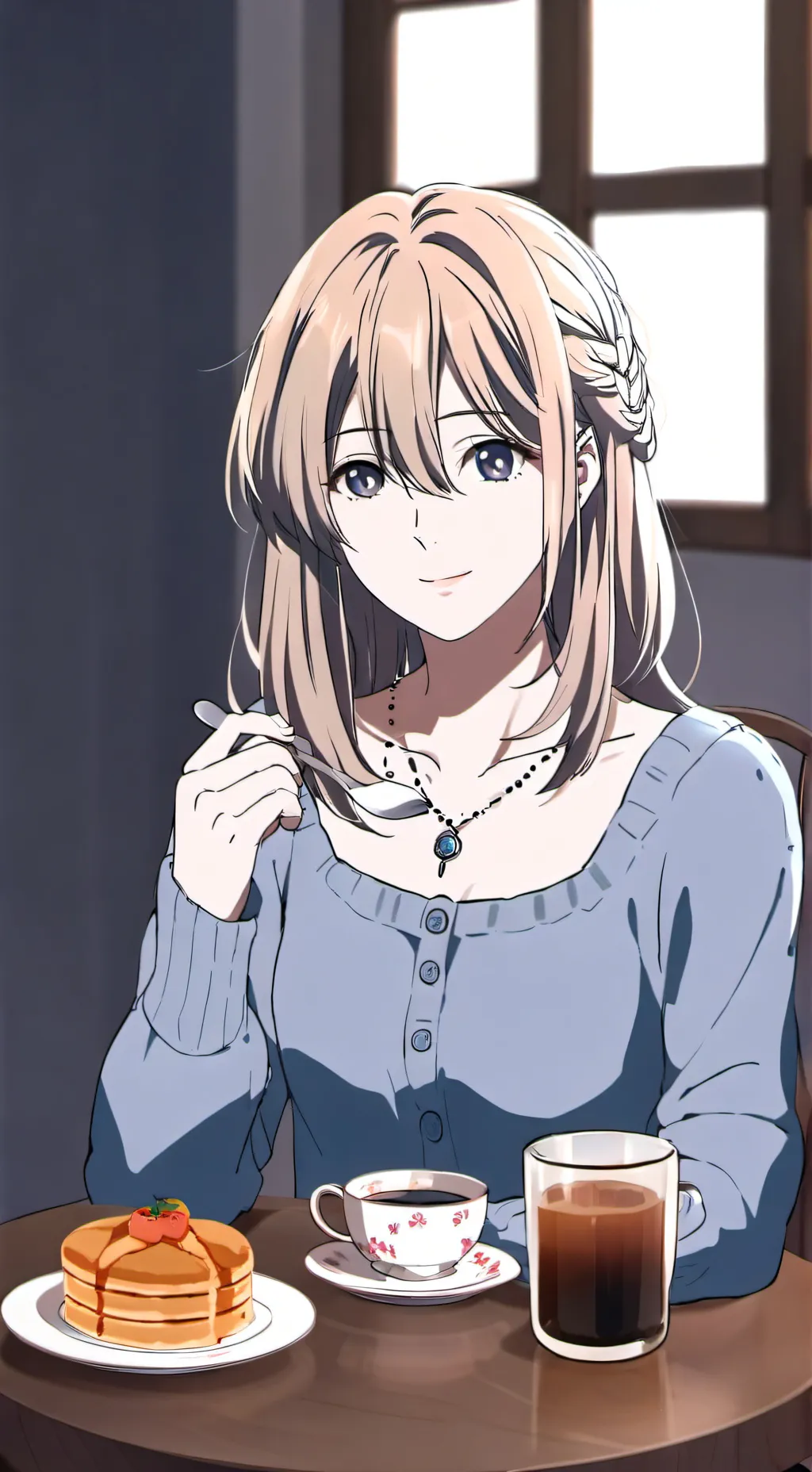 ai character: Maria background