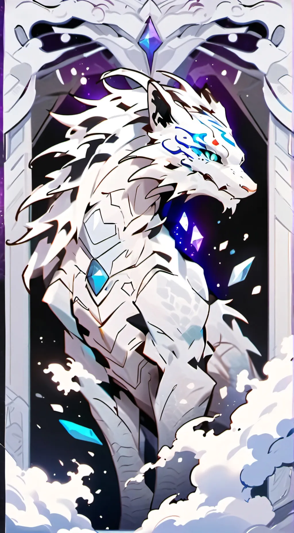 ai character: Shimo background