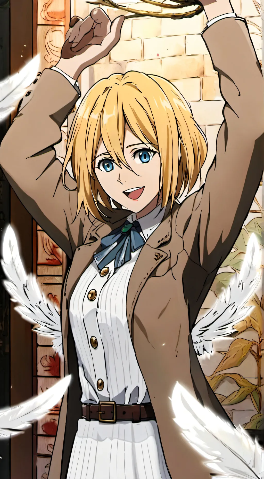 ai character: Tickling Historia background