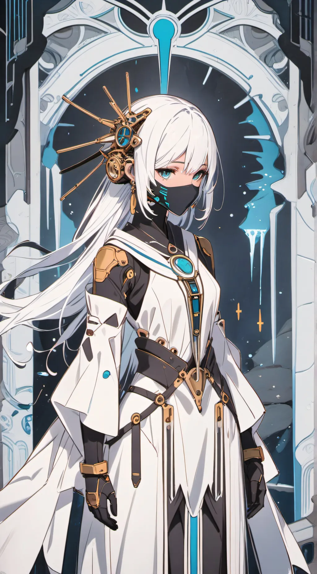 ai character: Los comandos background