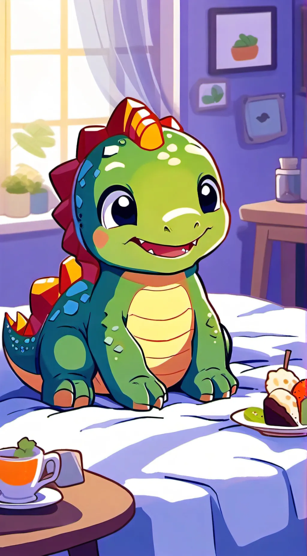 ai character: Sarah background