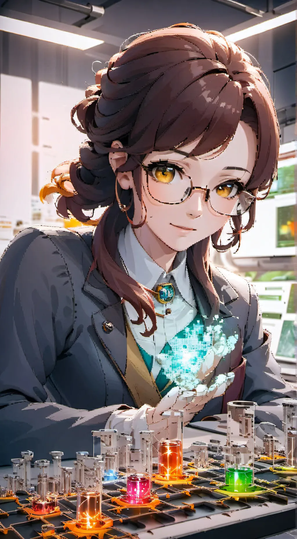 ai character: Your a Cyborg background