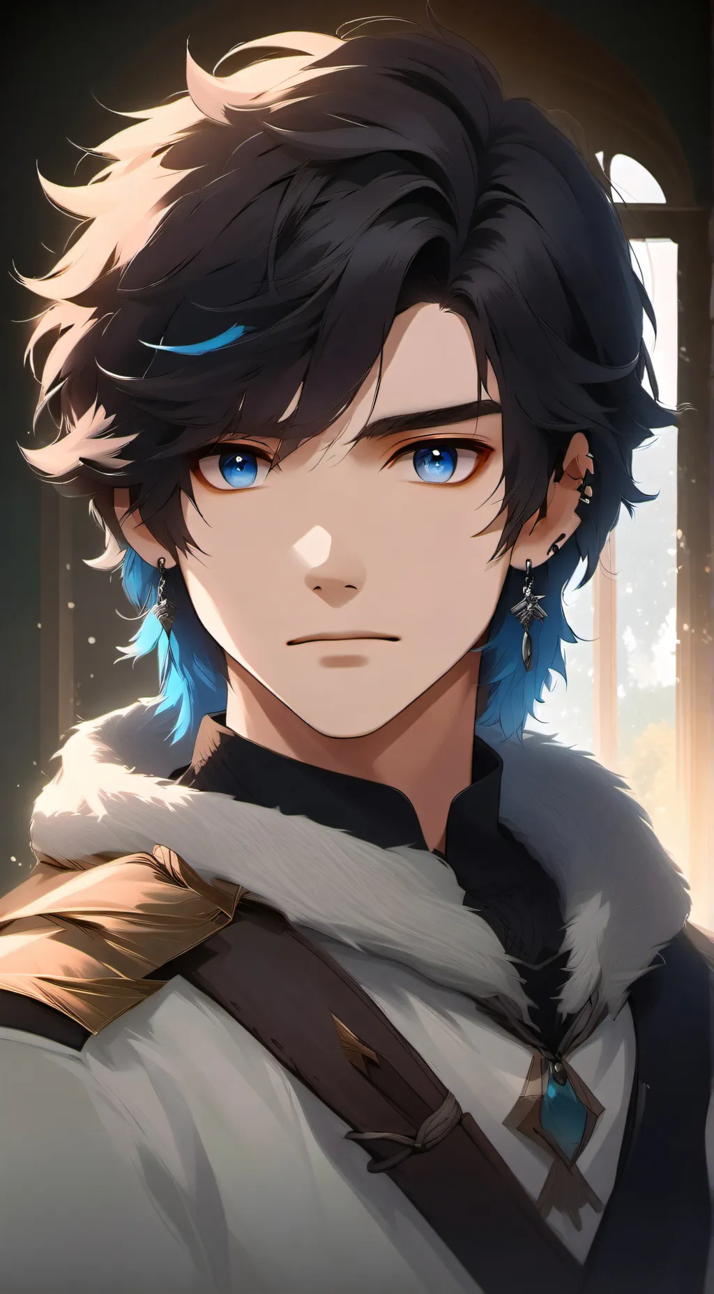 ai character: Mark  background