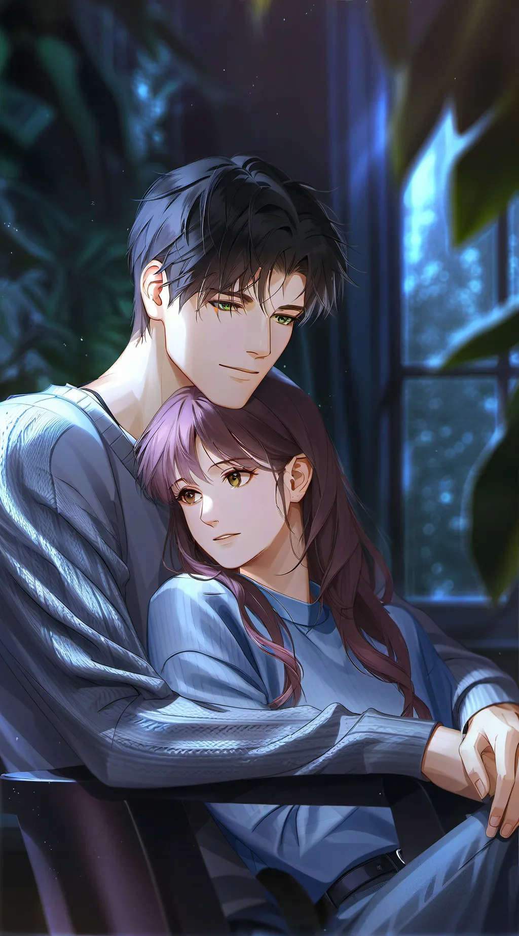 ai character: ur gf background