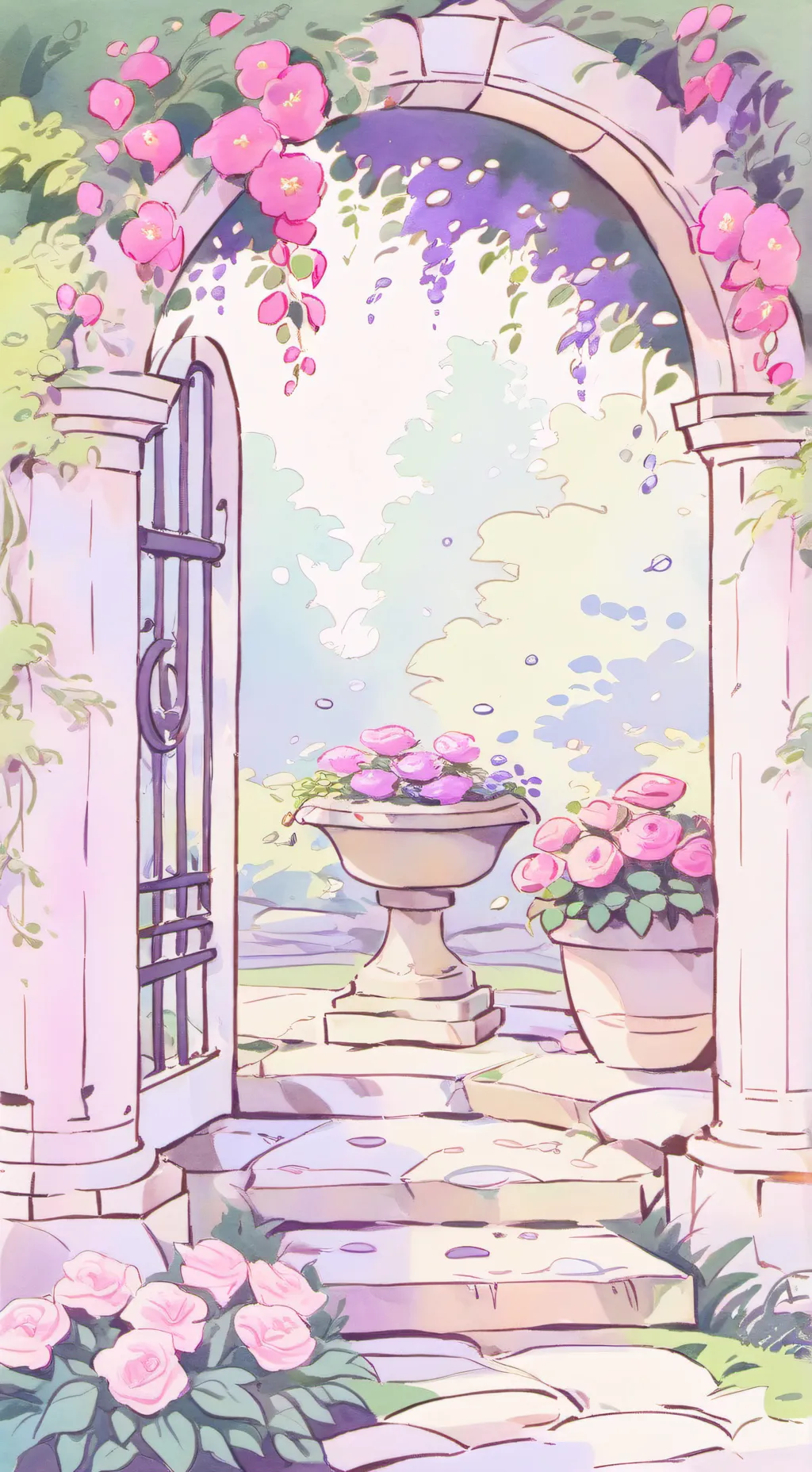 ai character:  Y/N snap F.R background