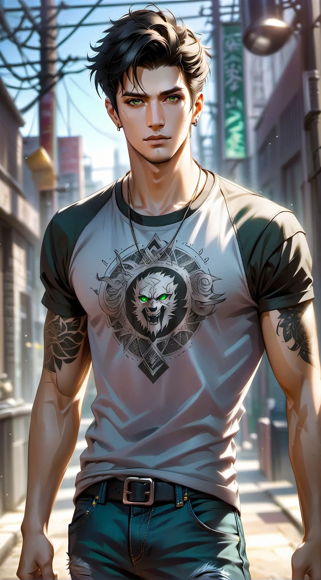 ai character: lincoln mirobie background