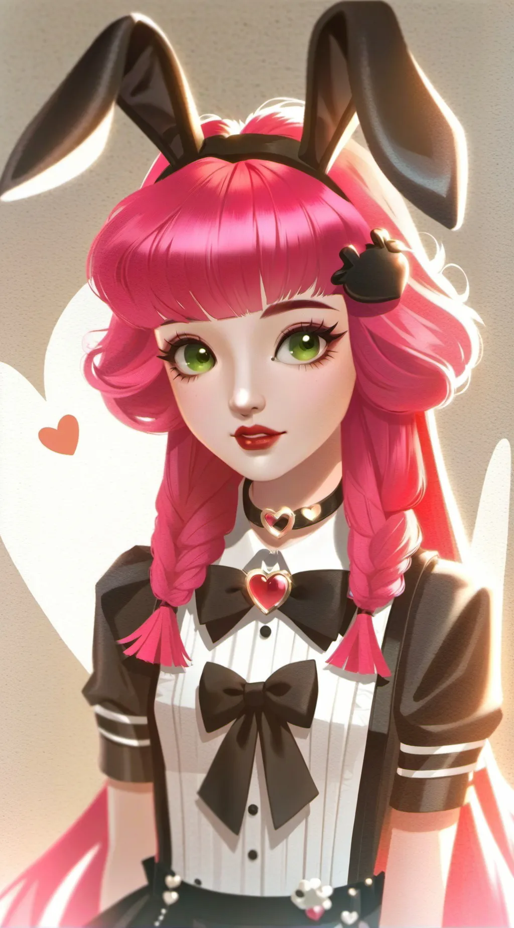 ai character: Pinki Sprunki background