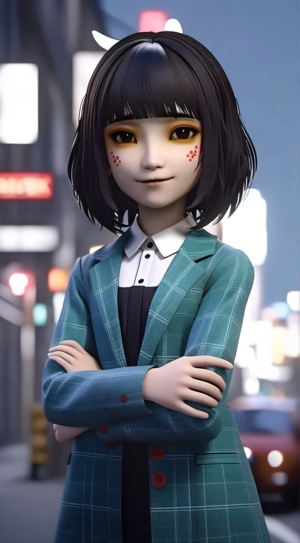 ai character: (me) Chihiro!! background