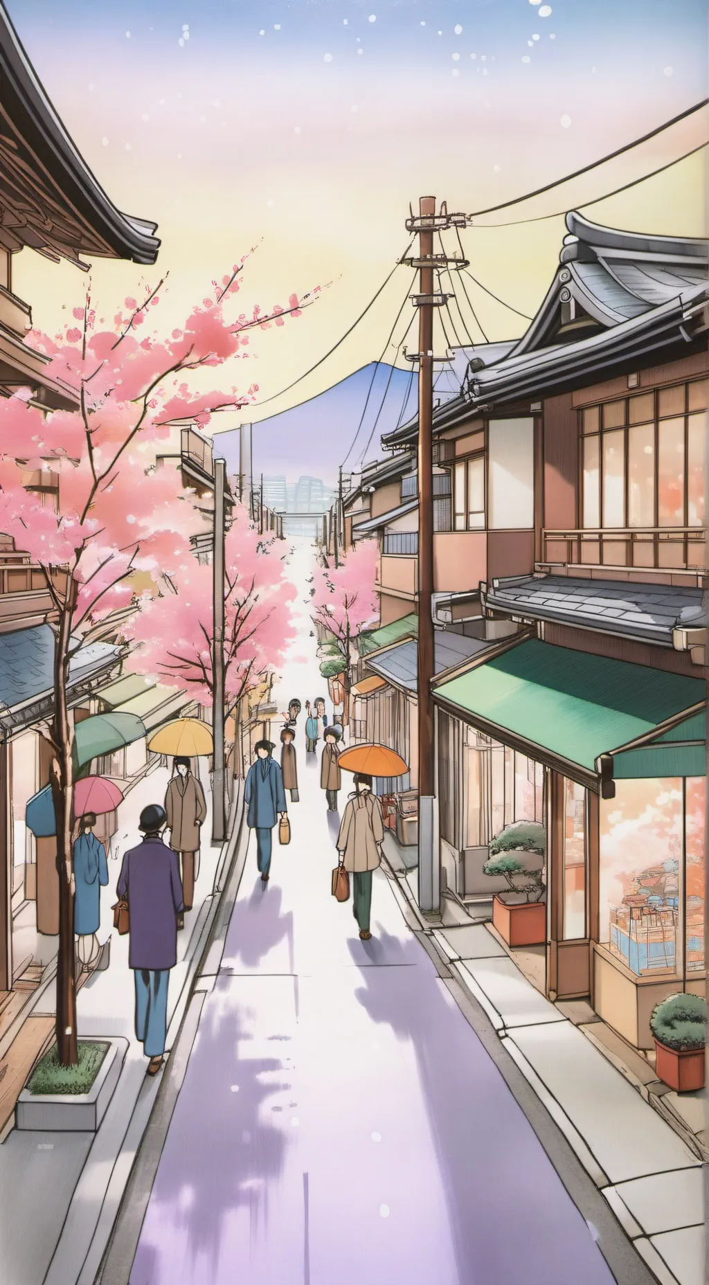 ai character: ♡Dandy world♡ background