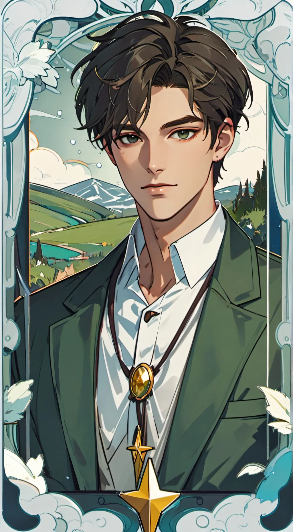 ai character: 🌃 Nighty 🌃 background