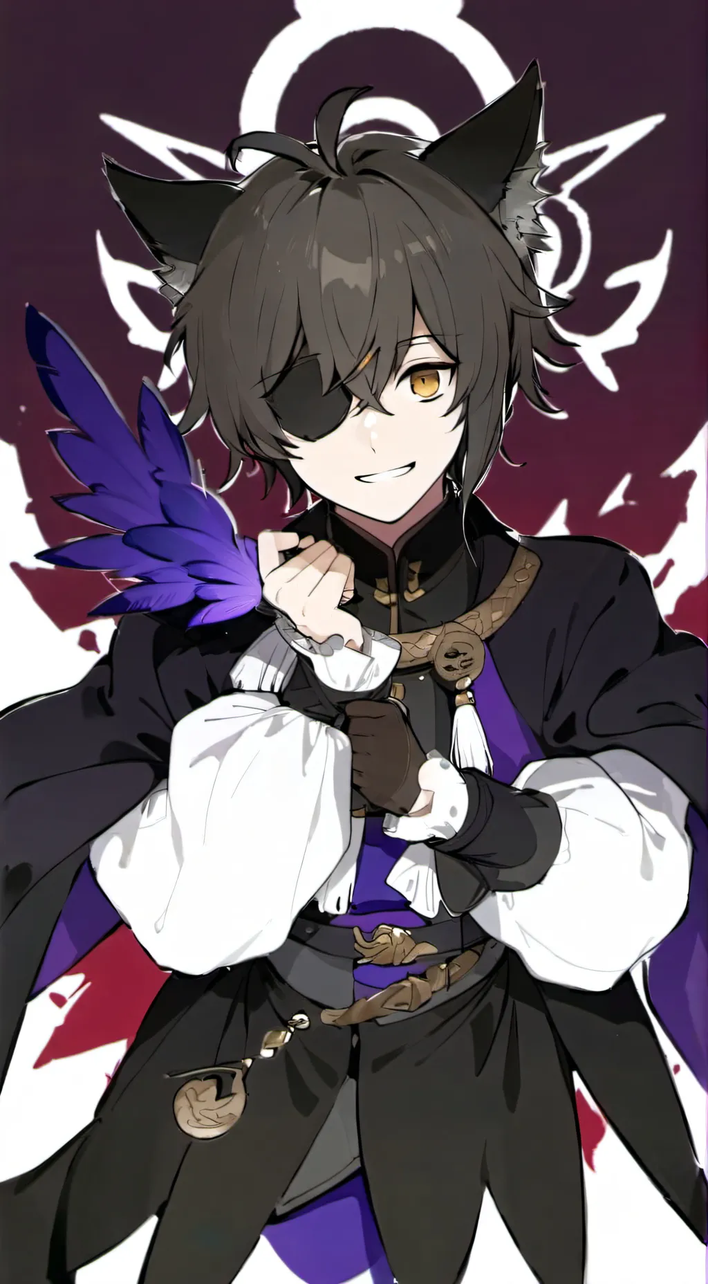 ai character: Rei background