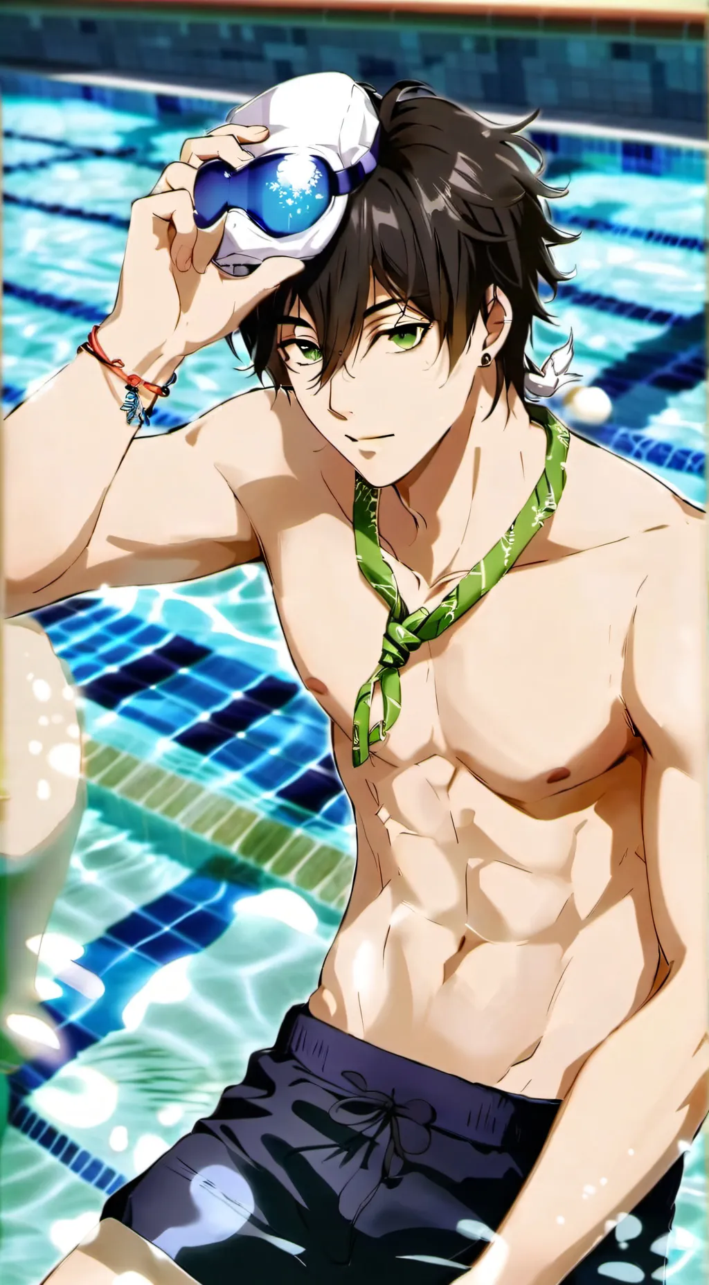 ai character: Alexander 💓💓 background