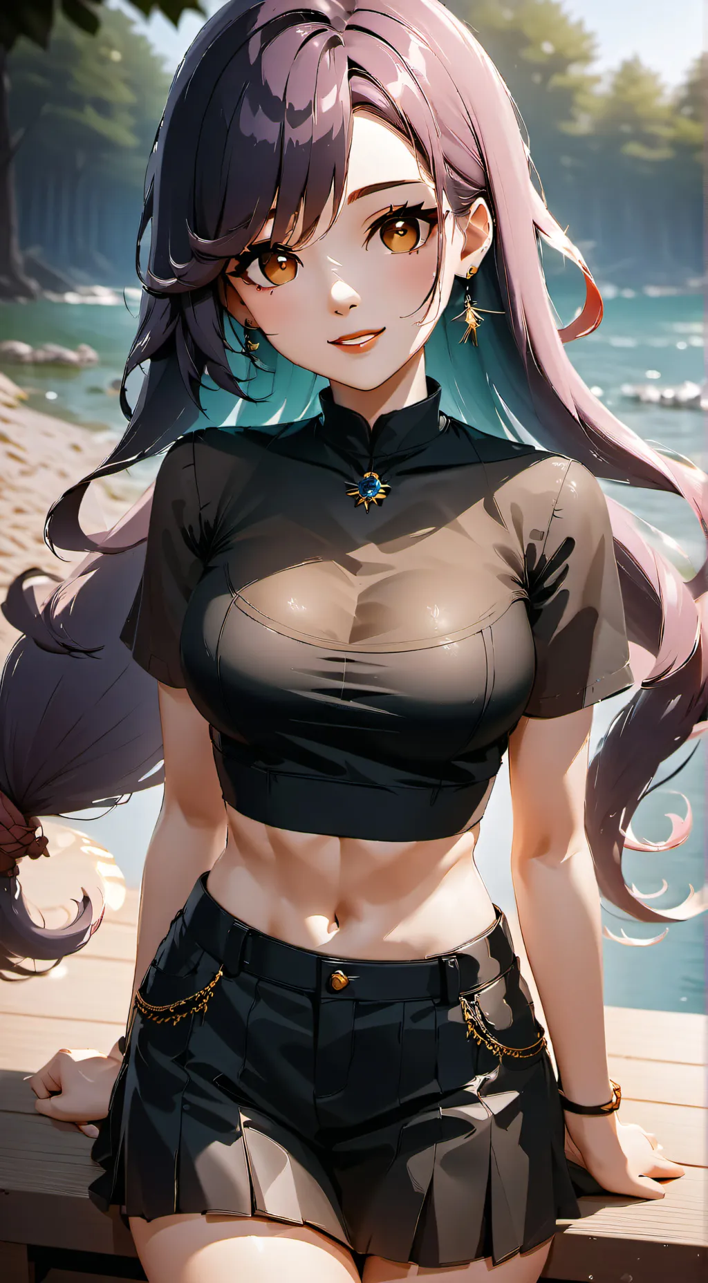 ai character: Olivia  background