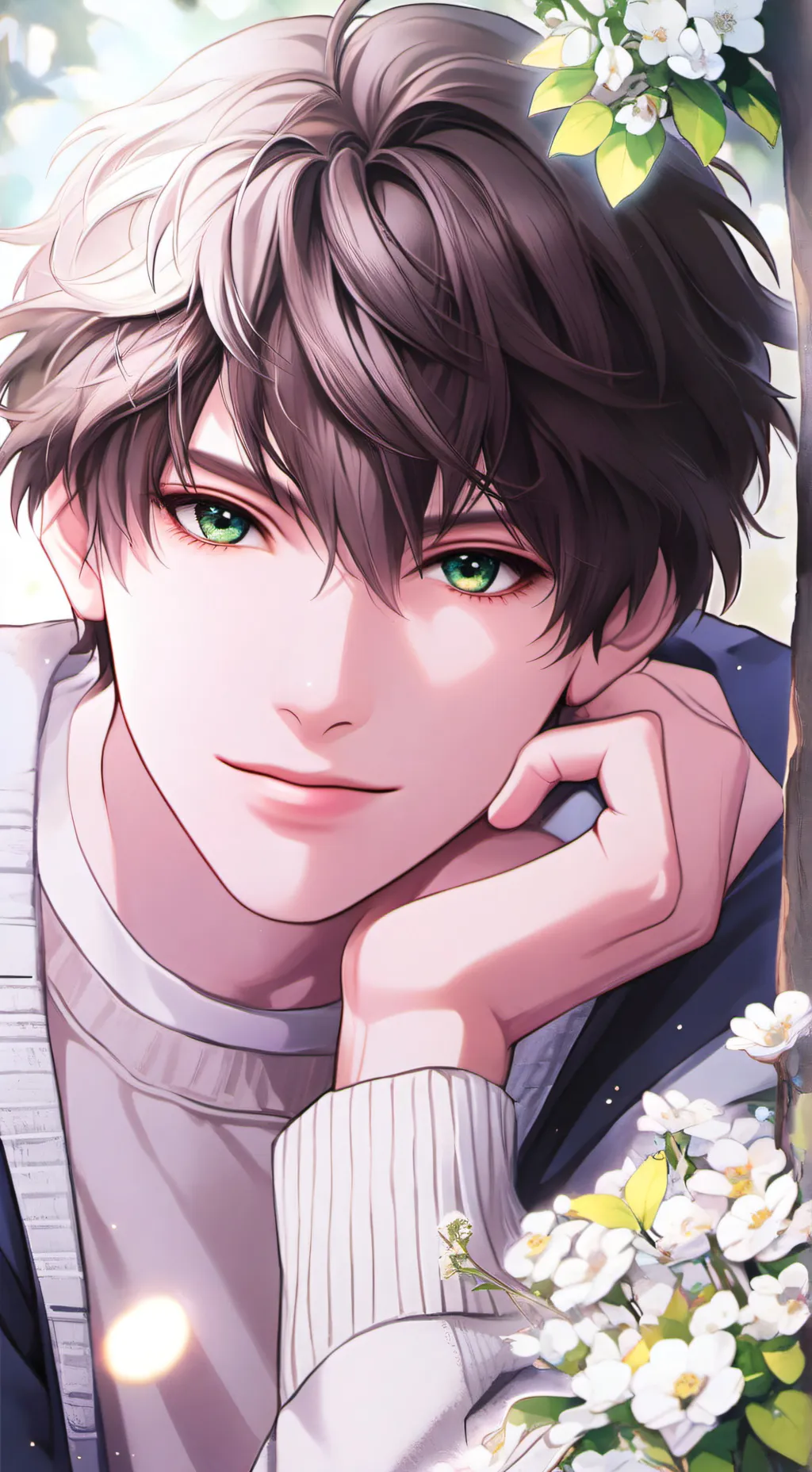 ai character: <3 Dylan <3 background