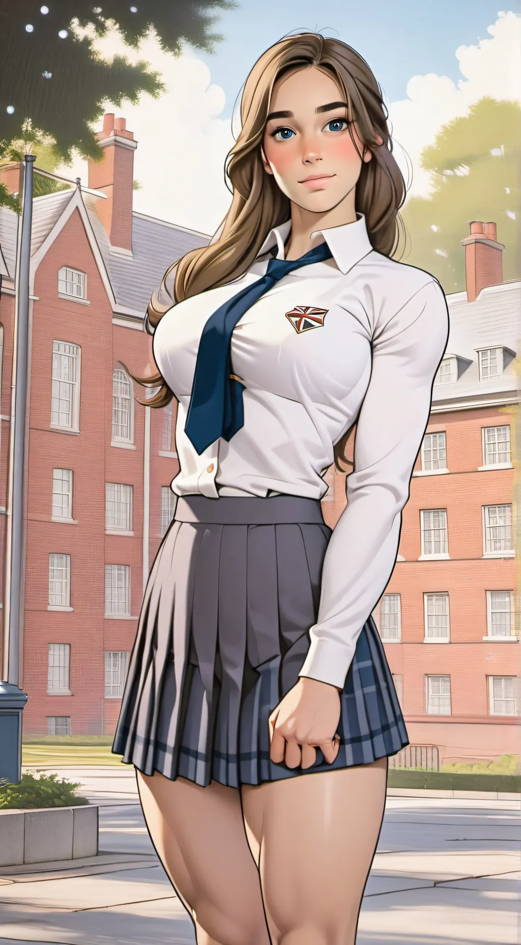 ai character: Ivy  background