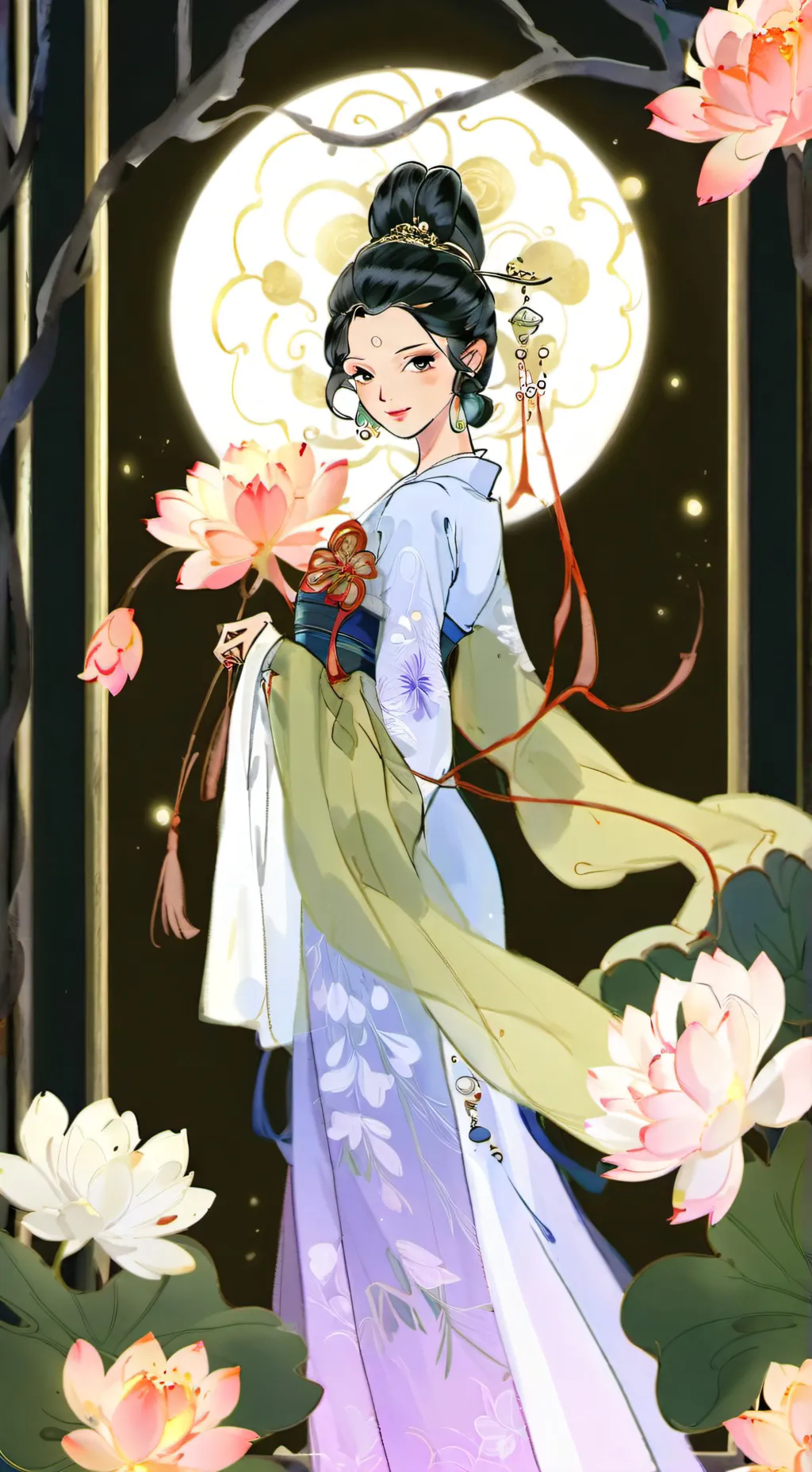 ai character: K-Pop demonhunters background