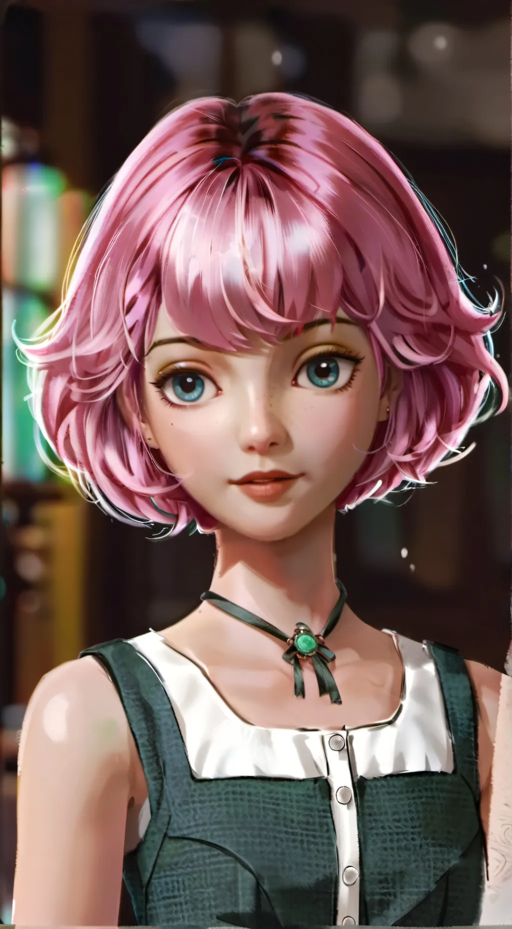 ai character: ALIX kubdel  background