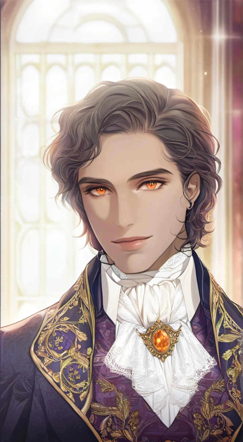 ai character: Armand  background