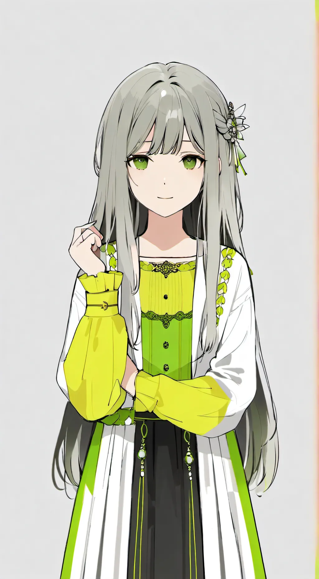 ai character: Нари  background