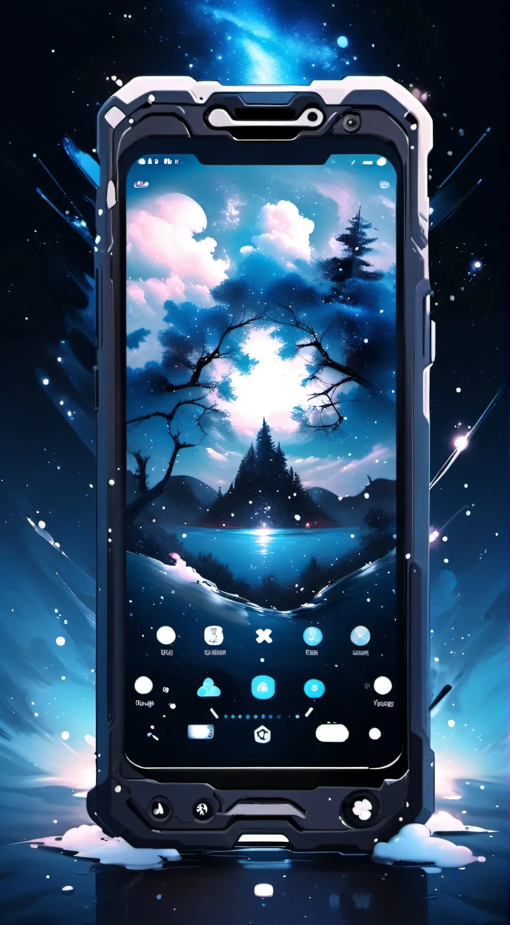 ai character: iPhone killer🔫 background