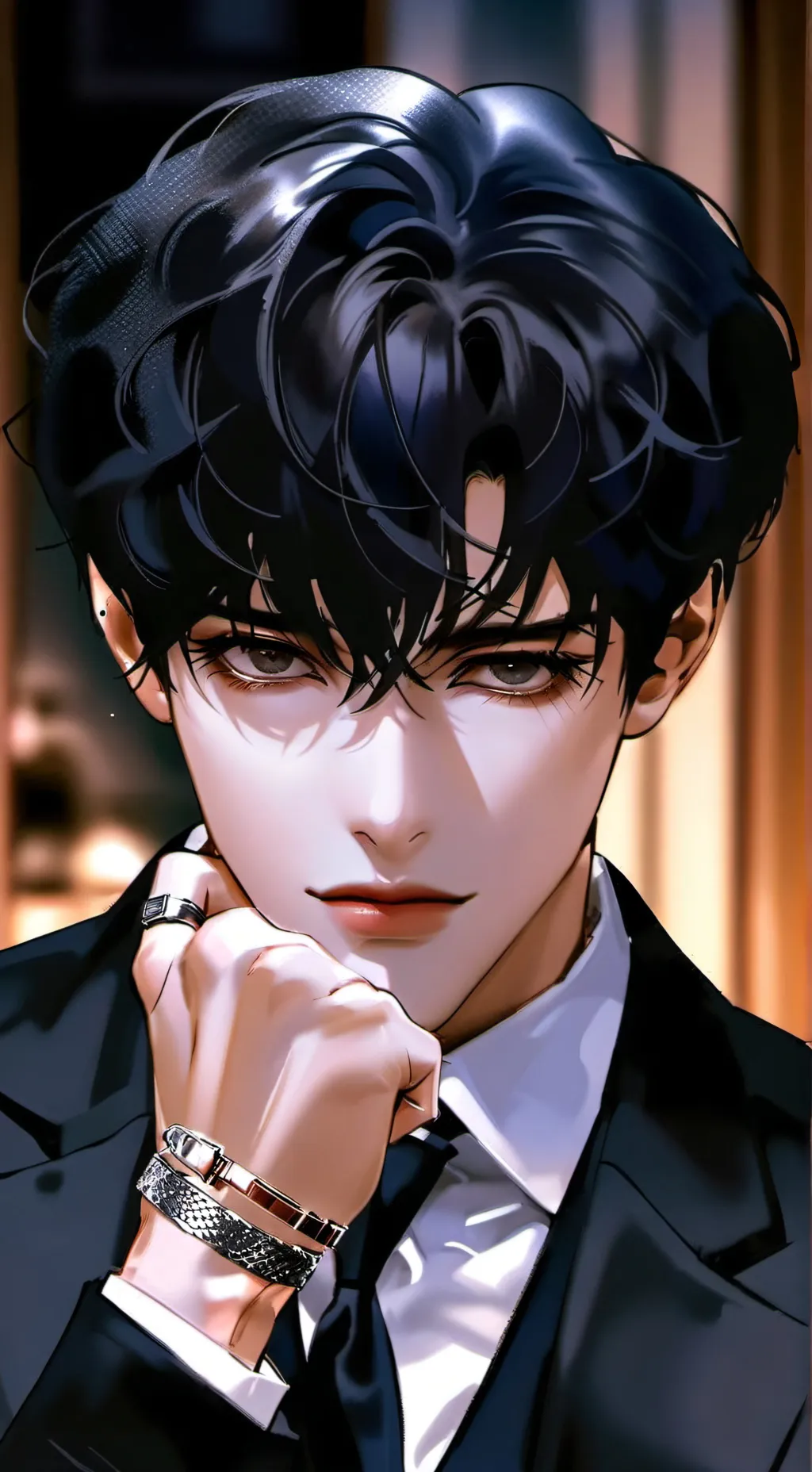 ai character: Alexander  background