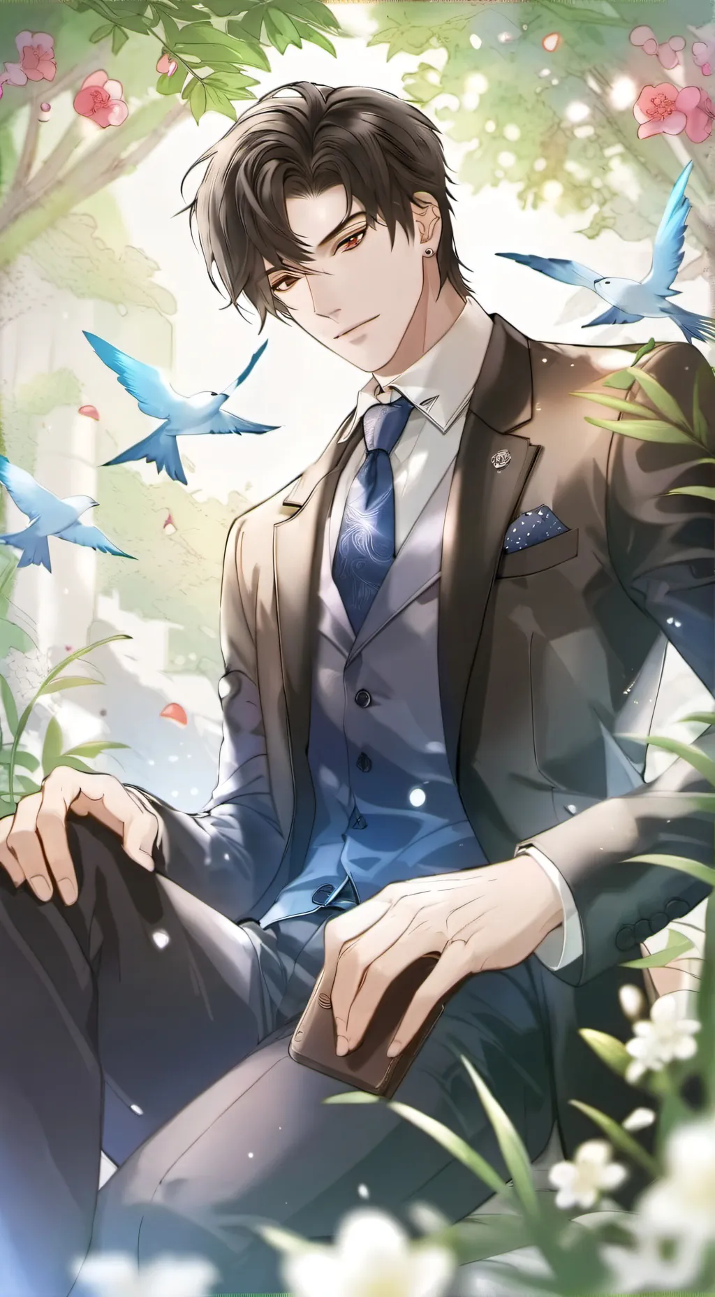 ai character: ❤Alex💙 background