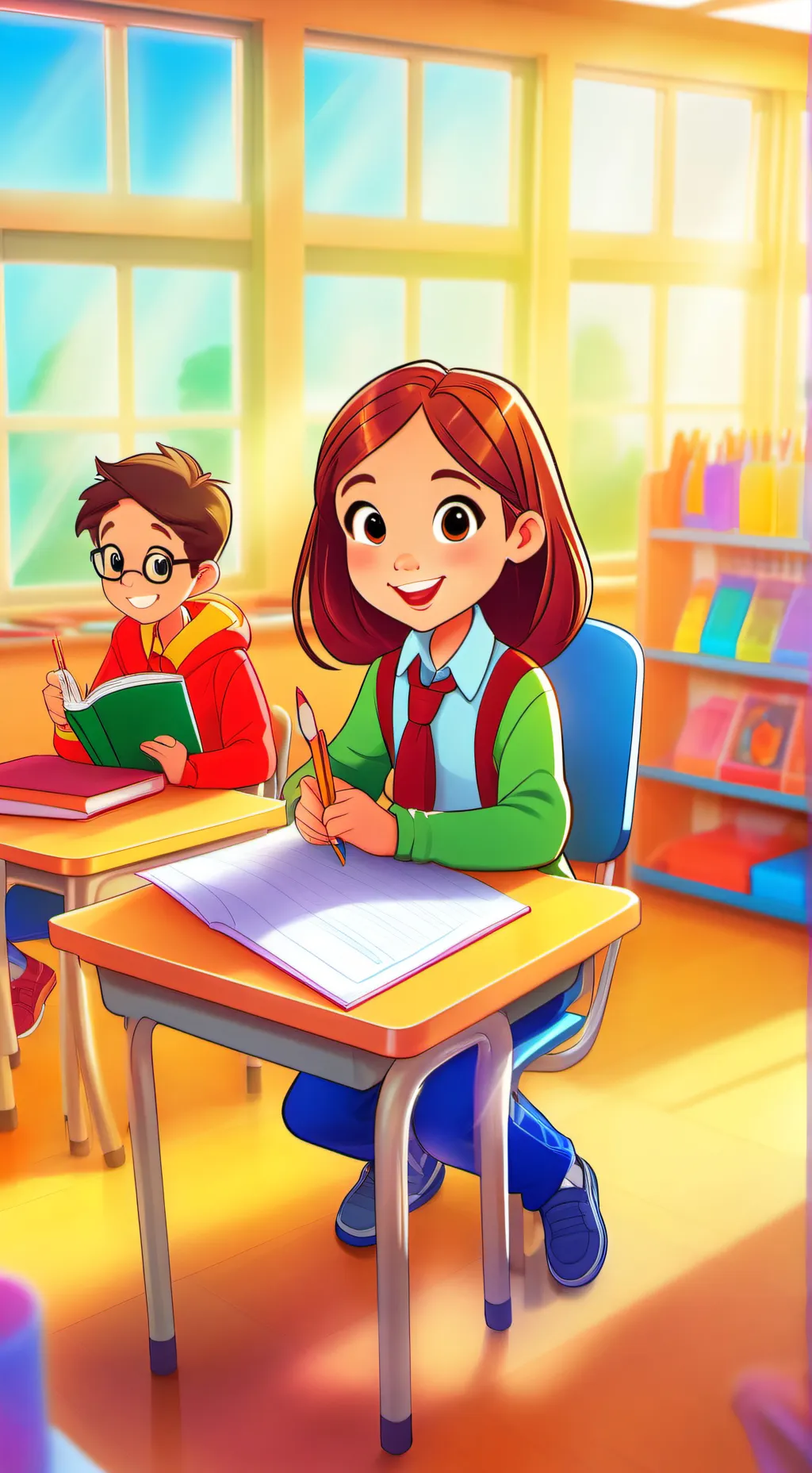 ai character: Generic Class background