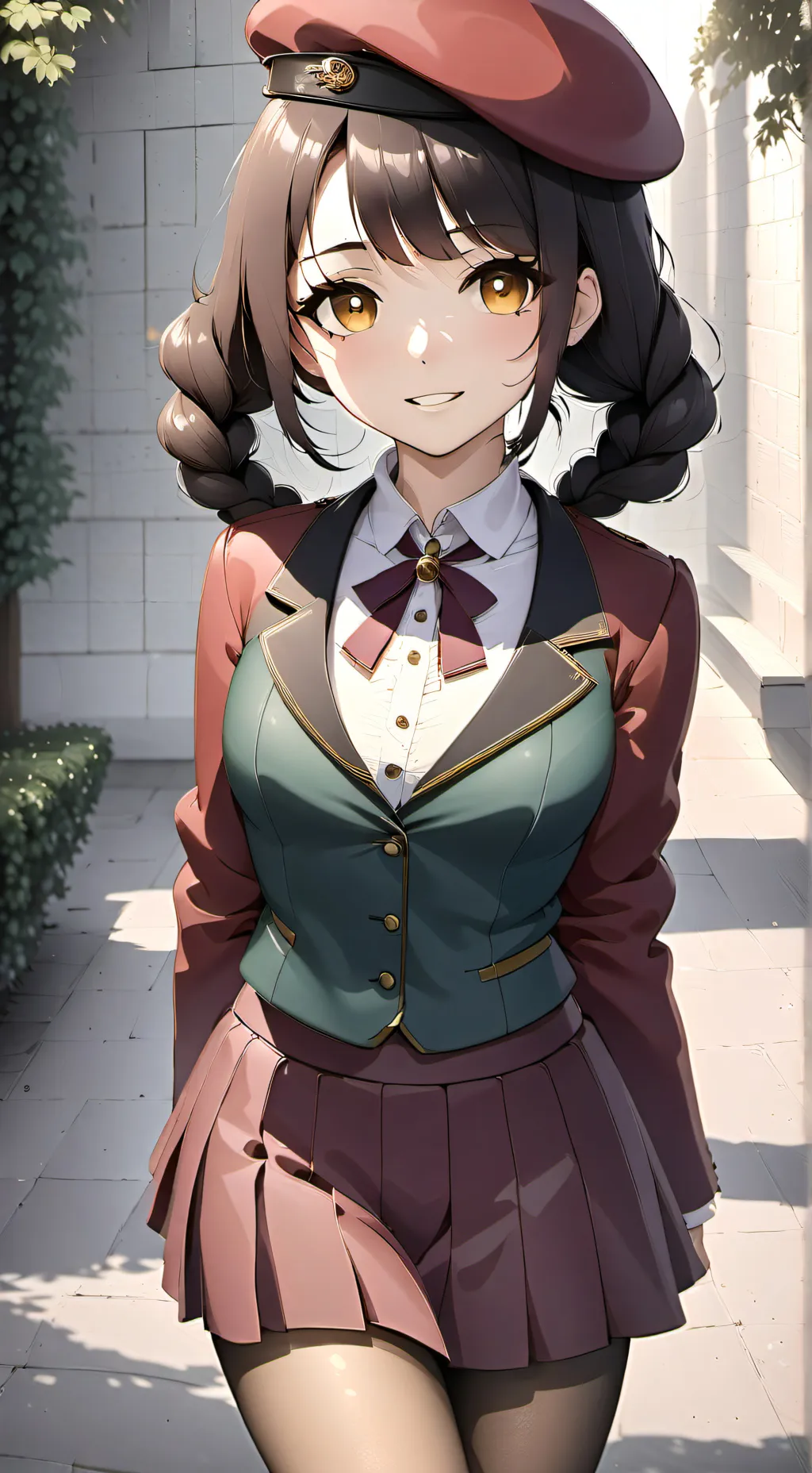 ai character: Marie background