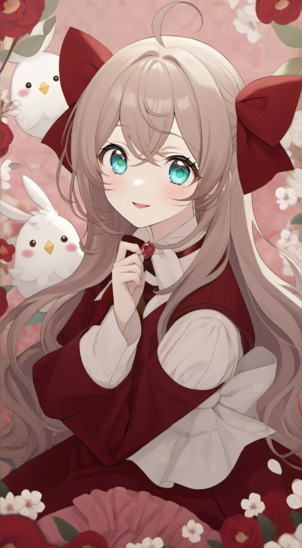 ai character: Cia (Pikmi) 🍼💕 background