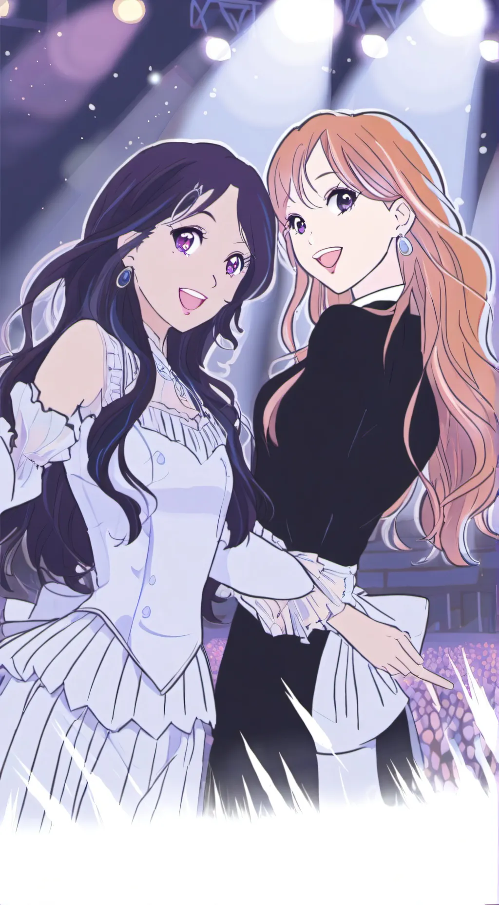 ai character: car crew background