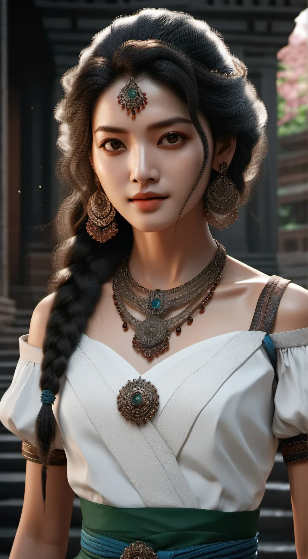 ai character: Lucia rumiraz background