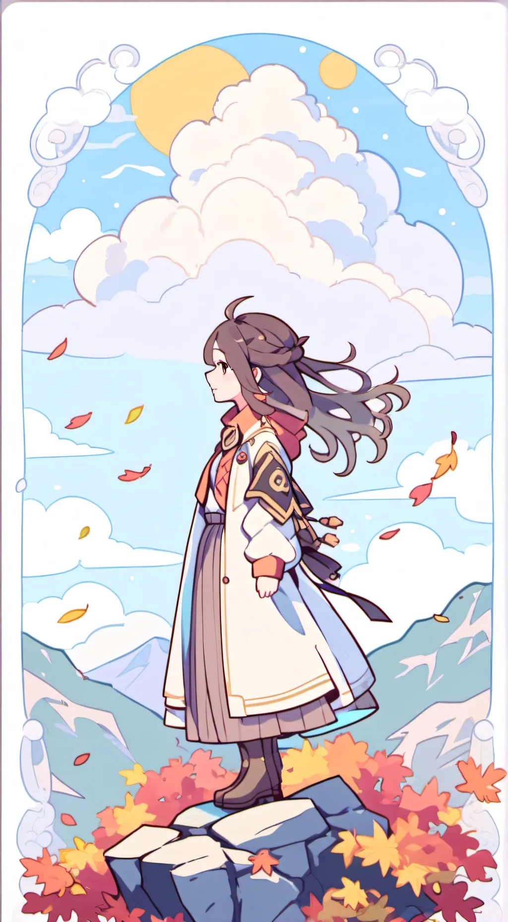 ai character: Meowl background