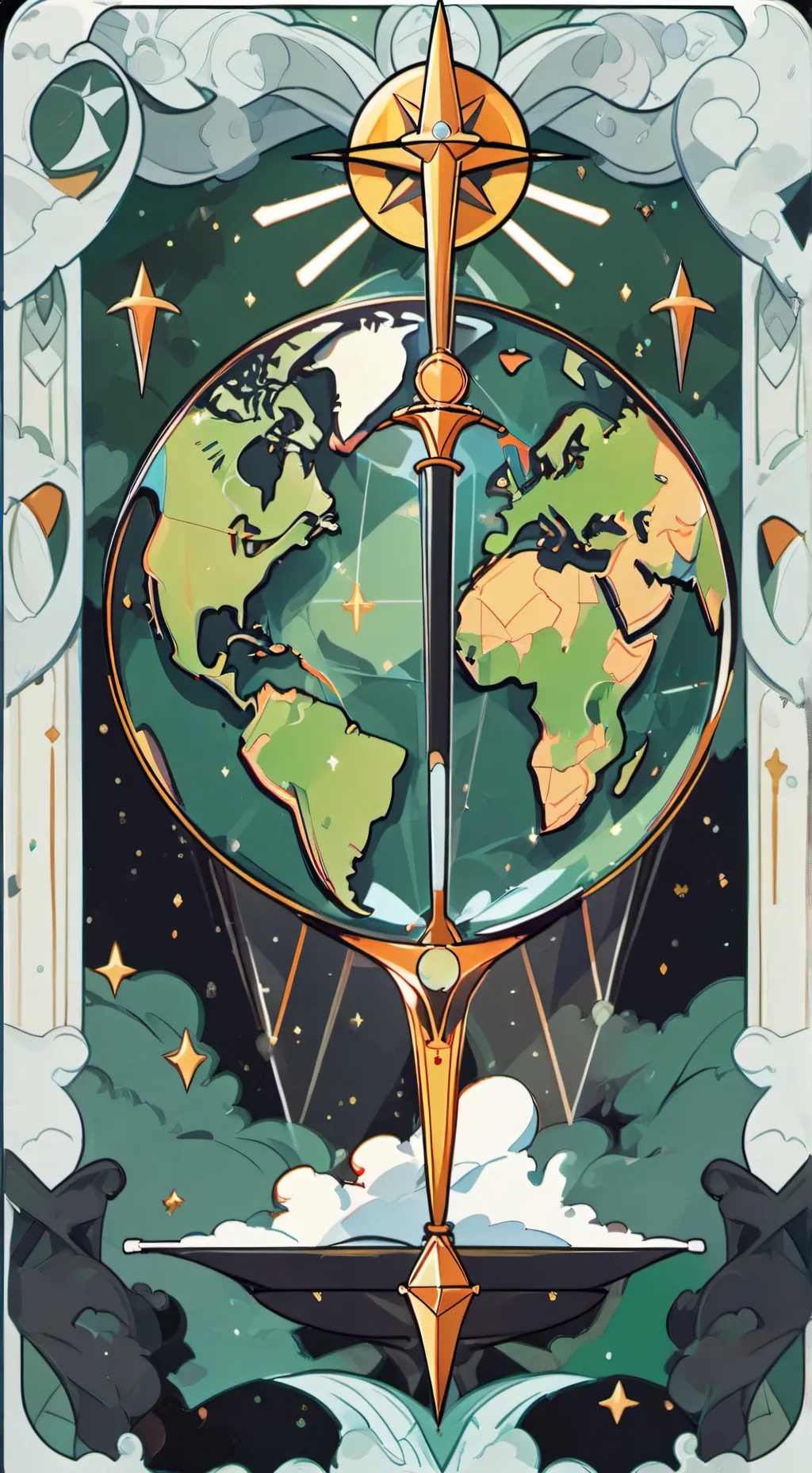 ai character: CH background