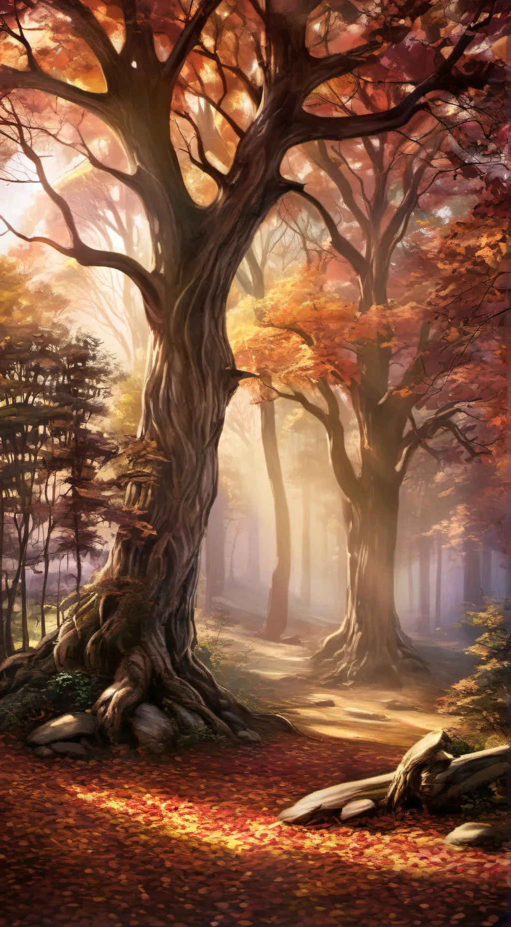 ai character: Otoño🍂🍁🥮 background